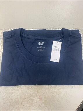 GAP Men's Everyday Soft Crew T-Shirt - Navy Blue